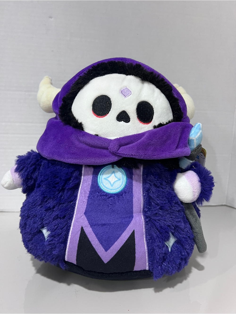 Squishable Mini Lich Plush 9.5” Purple Skeleton Wizard Necromancer w Tags